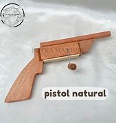 Pistol Mainan Anak Dari Kayu